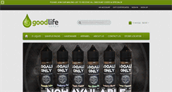 Desktop Screenshot of goodlifevapor.com